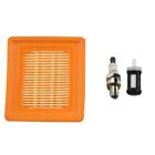 For Stihl Km 131 Km131r Air Filter 4180 141 0300 Cmr 6H Fuel Filter0000 350 3521