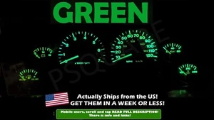 Gauge Cluster Dash Instrument LED Kit Green For Jeep 96 98 Grand Cherokee ZJ - Picture 1 of 2
