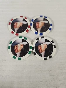 Toby Keith's I Love This Bar & Grill Poker Chip Token - Lot Of 4 Different Chips - Picture 1 of 4