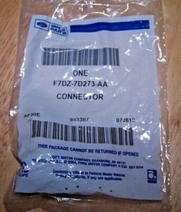 GENUINE FORD OEM TRANSMISSION OIL COOLER LINE CONNECTOR - F7DZ-7D273-AA - Bild 1 von 5