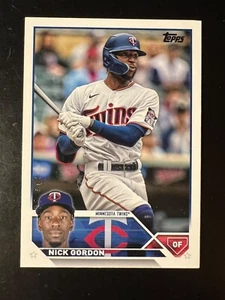 2023 Topps Advanced Stats #357 Nick Gordon Twins #'d 251/300 - Picture 1 of 2