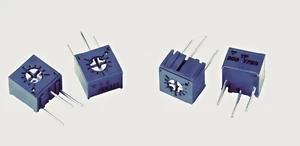 5 X T73XX503KT20 T73XX503 VISHAY Trimmer Resistor Cermet 20 % 50 kOhms (5 STK.) - Bild 1 von 1