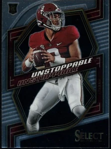 2023 Panini Select Draft Picks BRYCE YOUNG #UN-1 Unstoppable Alabama Panthers - Bild 1 von 2