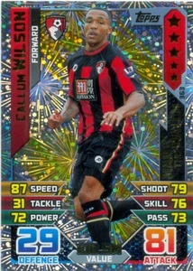 2015/2016 Topps Match Attax Man of the Match Callum Wilson - AFC Bournemouth - Picture 1 of 1