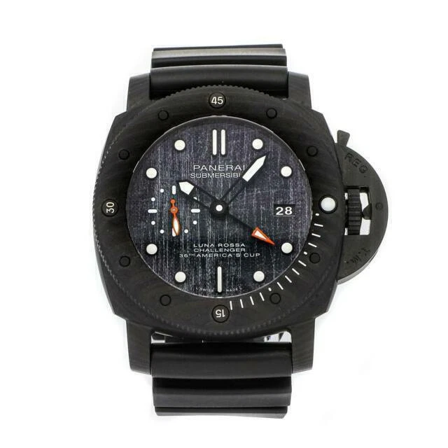 Panerai Submersible Men's Black Watch - PAM01039