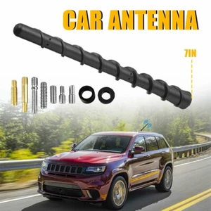 7INCH Universal Car Roof Antenna Mast Aerial Whip Signal Amplified Stereo Radio - Picture 1 of 14