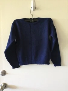 Child’s English Harrods Navy Sweater  - Picture 1 of 3