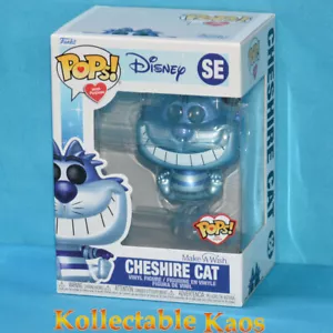 Alice in Wonderland - Cheshire Cat Make A Wish Blue Metallic Pop! Vinyl Figure - Picture 1 of 3