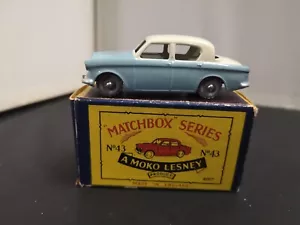P660-MATCHBOX LESNEY No48A HILLMAN MINX WITH BOX - Picture 1 of 12