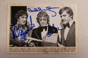2011-12 Parkhurst Champions Wire Triple Autograph Bobby Orr ,Esposito, Clarke SP - Picture 1 of 3
