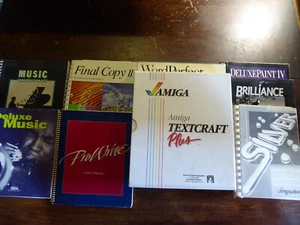 Amiga Manual Lot DPaint IV Brilliance Deluxe Music Turbo Silver and More - Picture 1 of 16