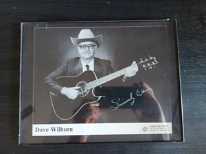 Country Music Dave Wilburn Signed org Autograph 8x10 Family-owned - Picture 1 of 3