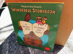Vtg Margaret Wise Brown's Wonderful Storybook J P Miller Golden Book 1974 Bear - Picture 1 of 12