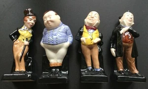 Quattro figurine ceramica Royal Doulton ispirate romanzi Charles Dickens perfect - Foto 1 di 9