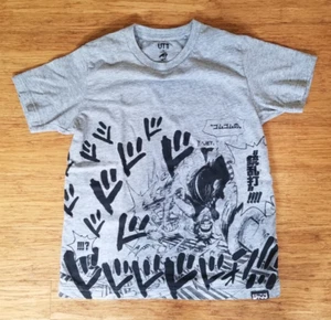 Uniqlo Boys Japanese anime T-shirt size 130cm (M/7-8Y) - Picture 1 of 8