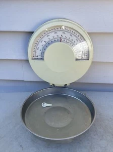 Vintage EVA Wall Mount Kitchen Scale Detachable Base Made In Denmark - Picture 1 of 15