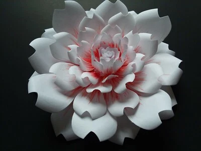 Papel Flor Boda Ducha Hágalo Usted Mismo Decoración de Pared Telón de Fondo Rosa Fiesta Guardería 12 Colores Foto 1 de 4