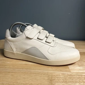 everlane shoes Men’s 12 White Leather Him Bottom New DS Suede - Picture 1 of 12