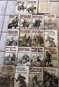 ANTIQUE BUFFALO BILL'S 19 Lot PRENTISS INGRAHAM WESTERN PULP NOVEL BOOK - Picture 1 of 7