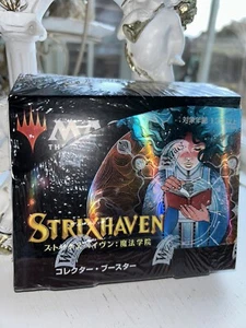 MTG Strixhaven Collector Booster Box 12 Packs School of Mages Japanese Sealed - Picture 1 of 7