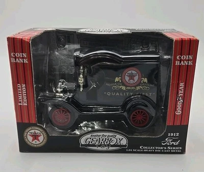 Gearbox Texaco 1912 Ford Delivery Car Coin Bank Diecast 1:24 Scale Limited Ed. - Image 1 of 2