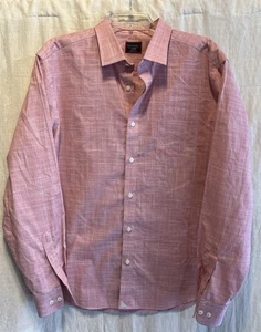 UNTUCKit Men's Long Sleeve Button-Up Dress Shirt Size XL Red Plaid - Picture 1 of 8