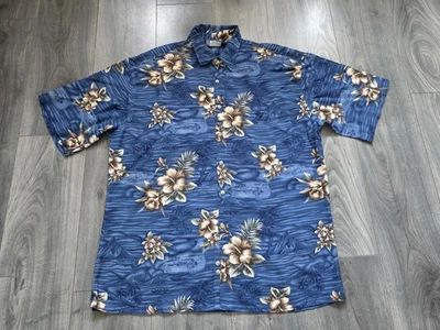 Half Moon Bay mens short sleeve vintage hawaiian shirt. L - Image 1 of 4