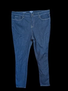 NYDJ Damen Skinny Dark Wash Jeans Gr. 16 Lift x Tuck Style #MSSD8706 NEU - Bild 1 von 5