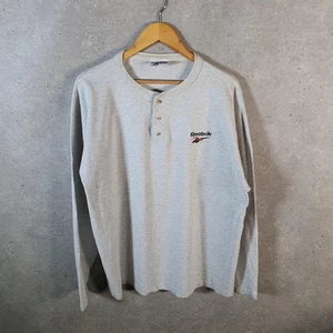 Vintage Reebok Embroidered USA 90s Single Stitch T Shirt Men’s XL Grey - Picture 1 of 7