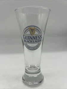 Guinness Black Lager Pilsner Glass Limited Edition - 6” Glass EUC - Picture 1 of 6