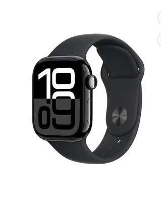 Apple Watch Series 10 (GPS) 42mm Black Sport Band Brand New Sealed - Image 1 of 4