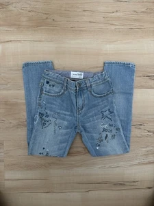 babyGap 1969 jeans with embroidered doodles on them deigned for a 5 yr old girl - Picture 1 of 1