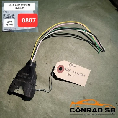 ⭐⭐CONECTOR SENSOR DE FLUJO DE AIRE DE MASA MAF HYUNDAI ELANTRA 2007-2010 FABRICANTE ORIGINAL⭐⭐ Foto 1 de 2