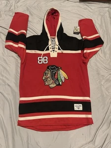 Patrick Kane Chicago Blackhawks Old Time Hockey Hoodie Trikot (Herren 3XL) - Bild 1 von 11