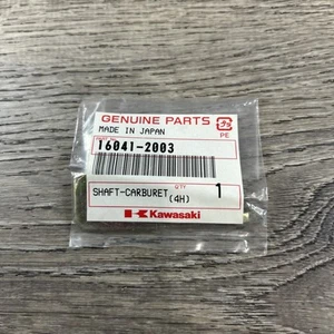 Eje carburador Kawasaki 16041-2003 genuino OEM nos - Imagen 1 de 4