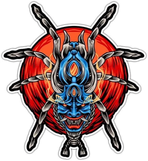 Calcomanía adhesiva para parachoques ventana coche araña Goliath Birdeater 4"X5" Foto 1 de 1