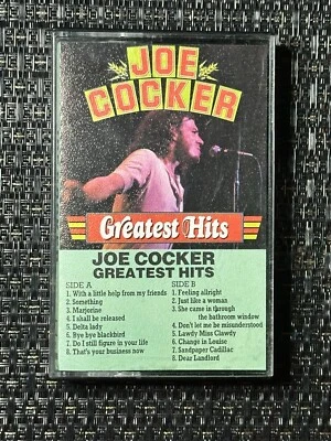 Joe Cocker Greatest Hits - Audio Cassette Tape -VG & Works!! - Image 1 of 4