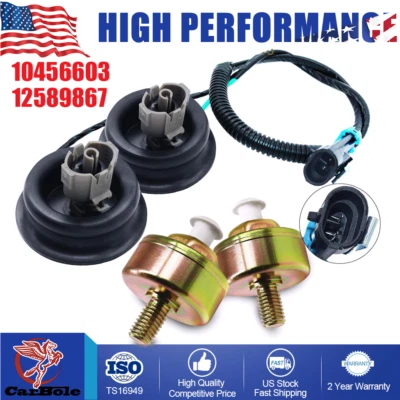 Sensor de doble golpe con kit de arnés para Chevy Silverado/GMC Sierra 1500 2001-2007 Foto 1 de 4