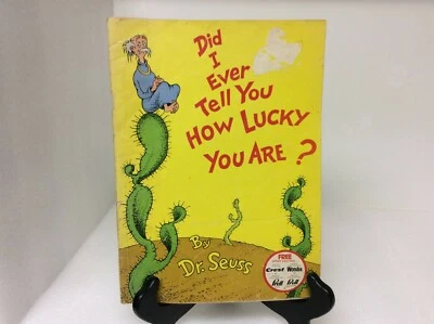 Did I Ever Tell You How Lucy You Are? by Dr. Seuss 1973 Paperback Random House  - Image 1 of 4