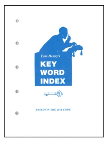2011 NEC Key Word Index by Tom Henry (Softback NEC Edition) - Bild 1 von 3