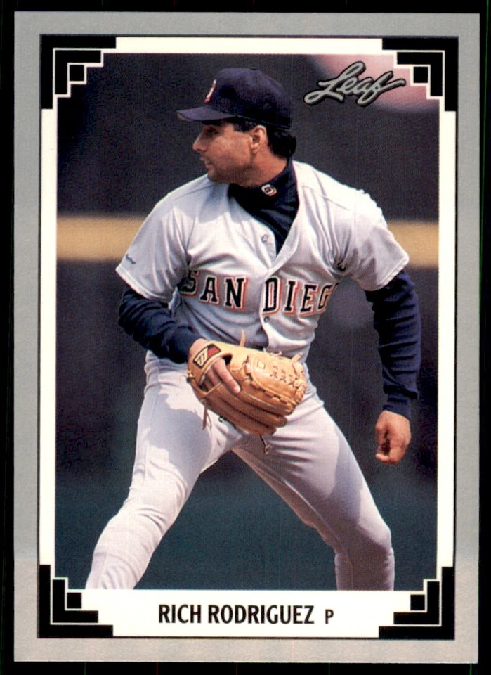 1991 Leaf Rich Rodriguez Baseball Cards #448 - Image 1 of 2