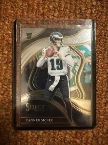 2023 Panini Select - Club Level #218 Tanner McKee (RC) Philadelphia Eagles - Picture 1 of 4