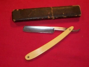 Vintage Jones Mfg. Co. Chicago Ill.Cutlery Straight Razor W/Box  - Picture 1 of 8