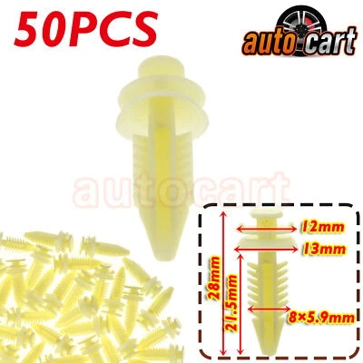 Clips de panel de moldura de puerta para Chevrolet K1500 C3500 Silverado 1500 1998-2000 50 un.  Foto 1 de 4