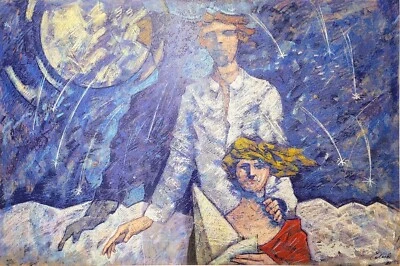 Giampaolo Talani  Serigrafia Notte di San Lorenzo III - Immagine 1 di 4