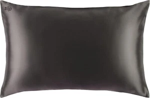 Slip Pure Silk Pillowcase - Queen 20"x30" Charcoal, 22 Momme Mulberry Silk - Picture 1 of 5