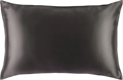 Slip Pure Silk Pillowcase - Queen 20"x30" Charcoal, 22 Momme Mulberry Silk