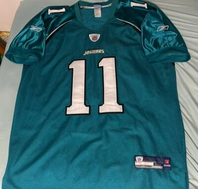 Jacksonville Jaguars - Blaine Gabbert (密苏里州)- 正品 Reebok 球衣 — 第 1/4 张图片