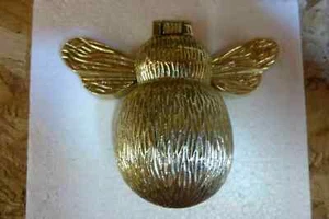 Antique Bumble Bee Door Knocker Decorative Material Handmade Brass Gift Stylish - Picture 1 of 6