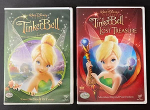 Disney’s Tinker Bell/Tinker Bell & The Lost Treasure (DVD, 2008) Pre-owned - Picture 1 of 6